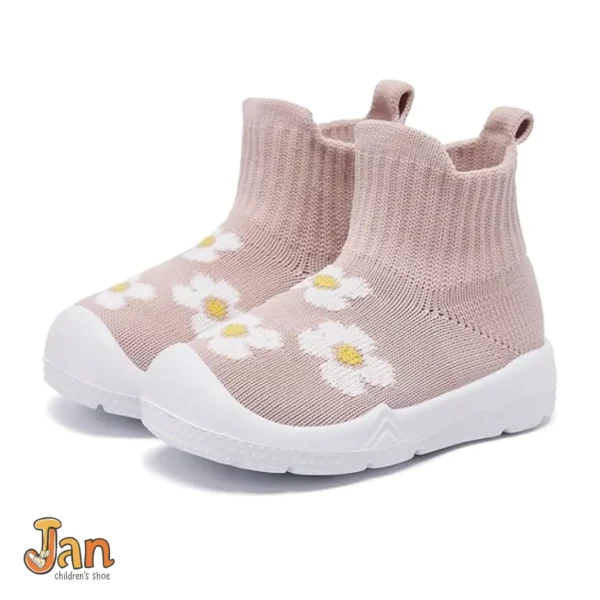 MORENDL Infants Non Slip Trainers Flower 9-12 Months