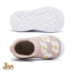 MORENDL Infants Non Slip Trainers Flower 9-12 Months